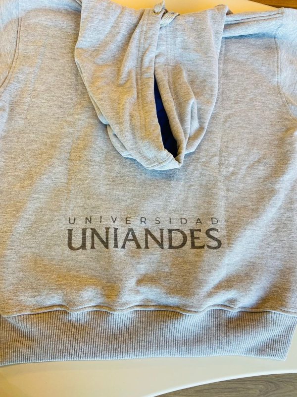 HOODIE UNIANDES GRIS - Image 3