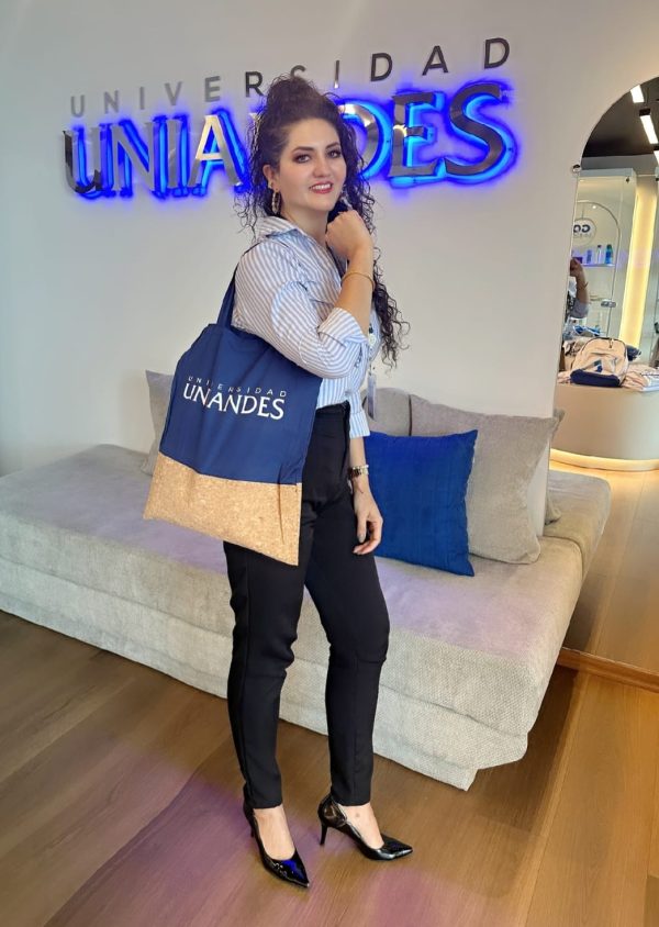 BOLSO UNIANDES AZUL CORCHO - Image 2
