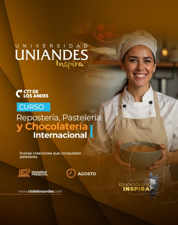 CURSO DE REPOSTERíA, PASTELERíA Y CHOCOLATERÍA INTERNACIONAL