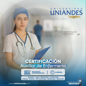CERTIFICACIÓN AUXILIAR DE ENFERMERÍA