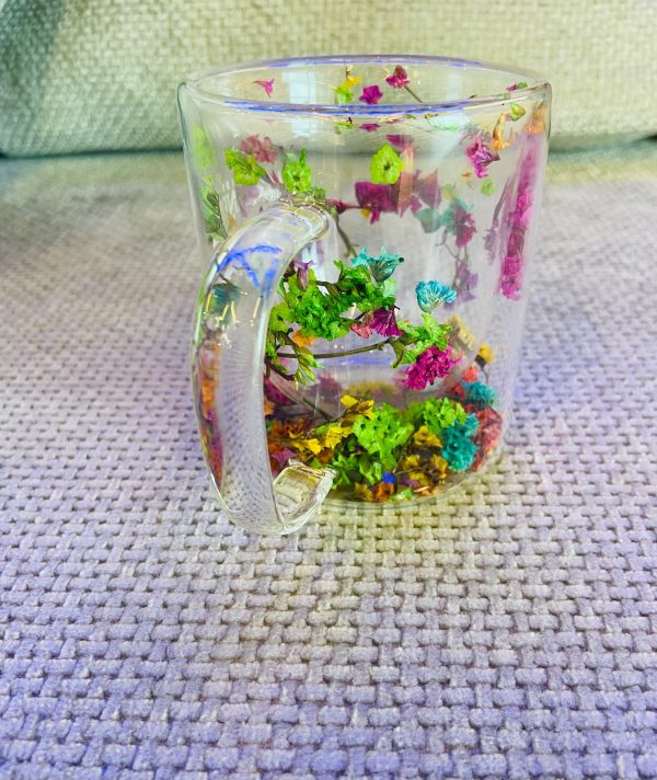 TAZA CON FLORES UNIANDES STOCK LIMITADO - Image 2