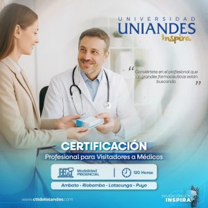 CERTIFICACIÓN PROFESIONAL PARA VISITADORES A MÉDICOS