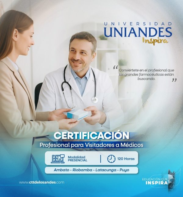 CERTIFICACIÓN PROFESIONAL PARA VISITADORES A MÉDICOS