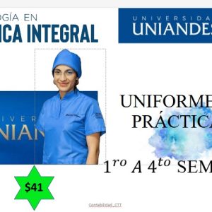 UNIFORME DE PRACTICAS ESTÉTICA INTEGRAL