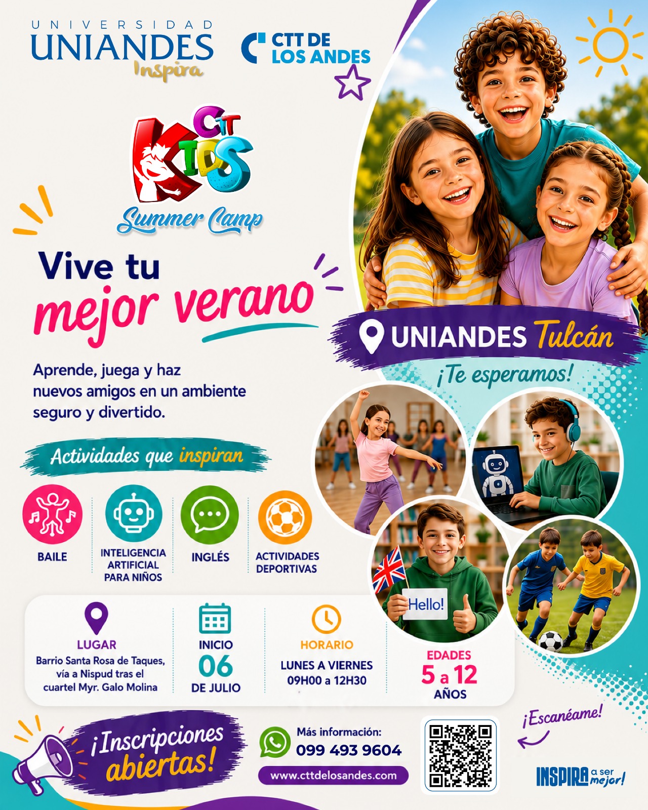 Summer Camp Tulcán 2026