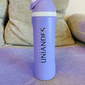 TERMO DE ACERO INOXIDABLE MORADO 700ML