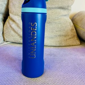 TERMO DE ACERO INOXIDABLE AZUL 700ML